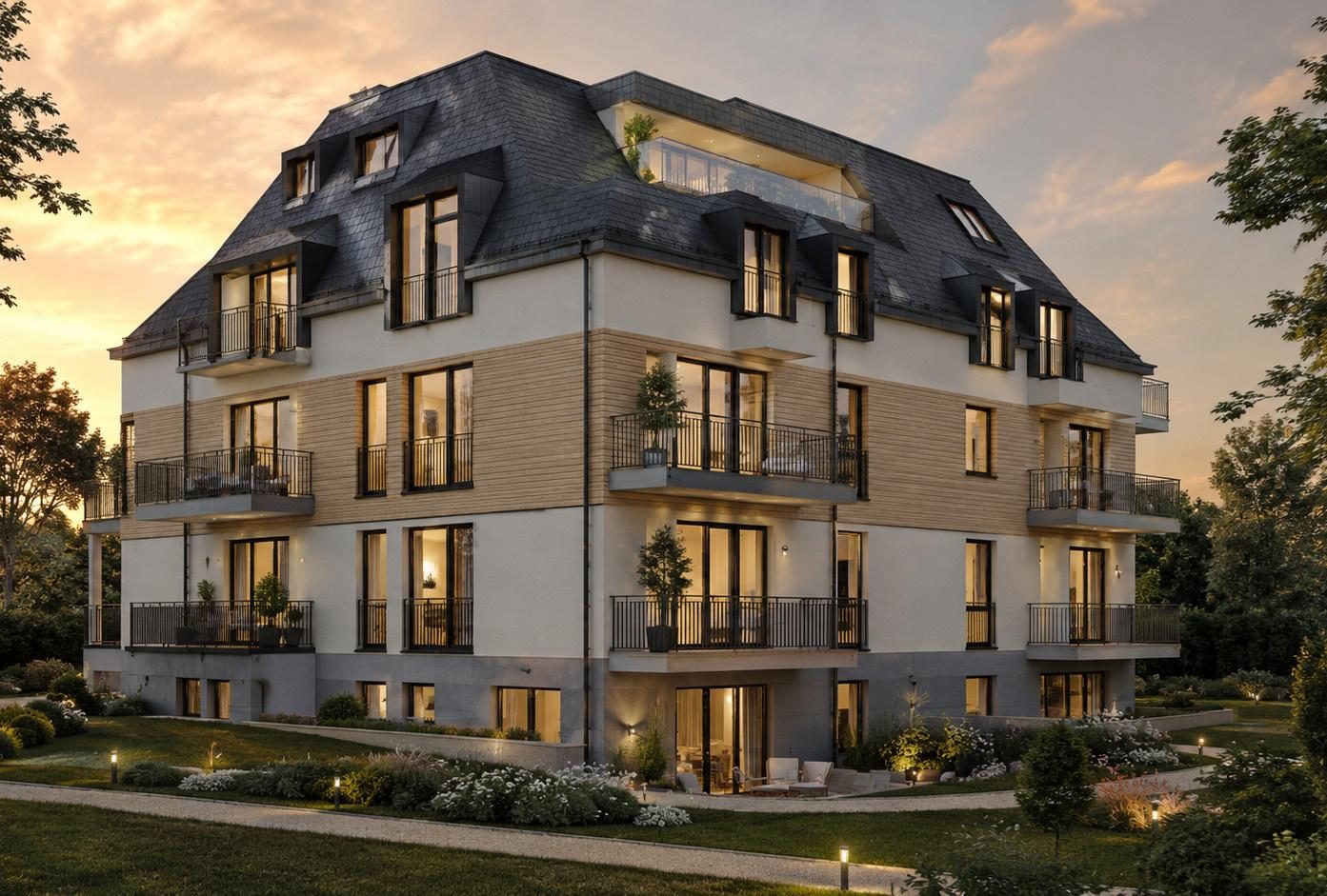 Neubau Seitenansicht